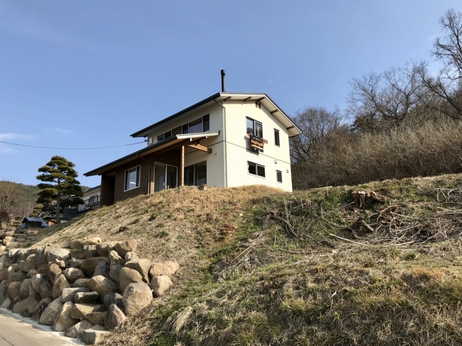 高台に建つ、眺めの良い立地
