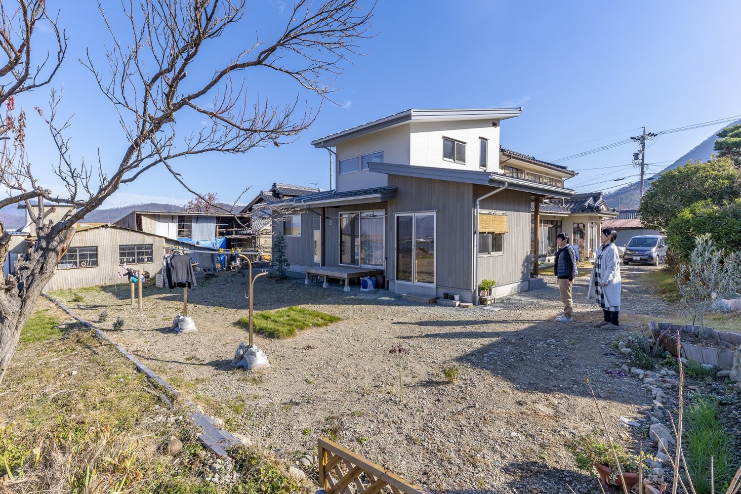 ご実家の隣に新築をしたM様邸。